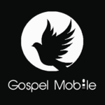 gospel moble white and black with phone drop shadow